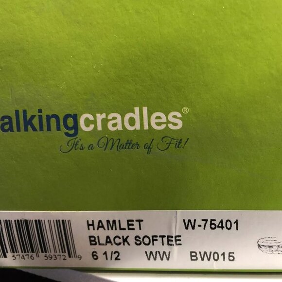 Walking Cradles Womens Hamlet Clog Black Size 6.5 WW - Picture 5 of 5